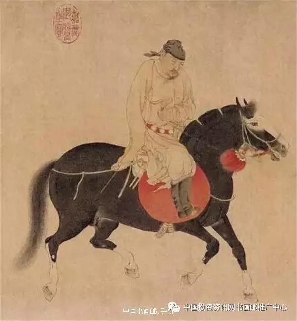 任仁发《五王醉归图卷》2016年度全球最贵中国艺术品