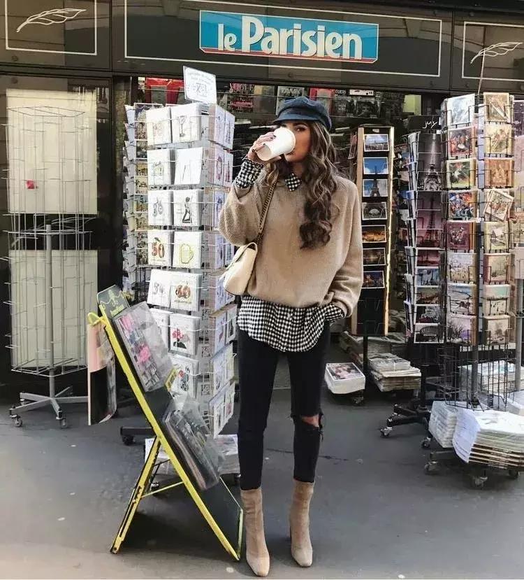 胖妹妹上衣显瘦秋天新款,超显瘦的裤子学生党秋天