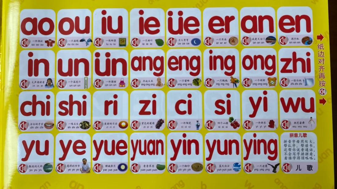 拼音字母声调读法,拼音字母的读法视频教案