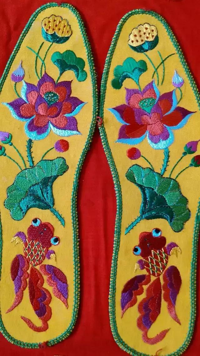 好看的刺绣鞋垫图案大全,刺绣鞋垫100种图片