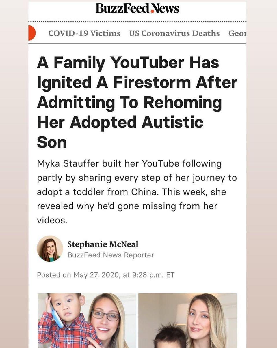 美国网红领养中国残障男孩，疯狂吸血赚钱后就无情抛弃？