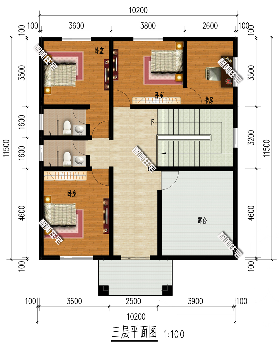 10米面宽宅基地，老爸亲自操刀设计别墅，意想不到的好