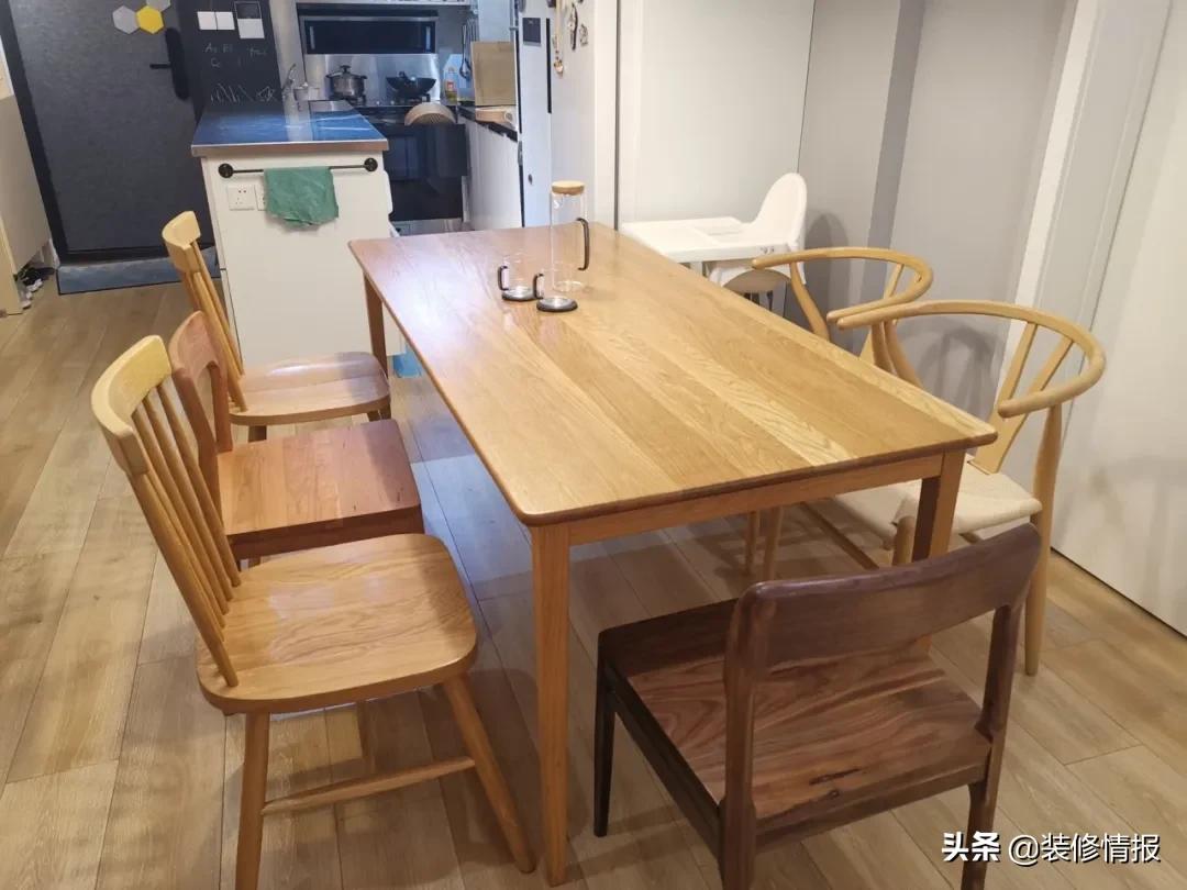 餐厅摆实木餐桌椅，用餐氛围精致情趣，生活过得有仪式！