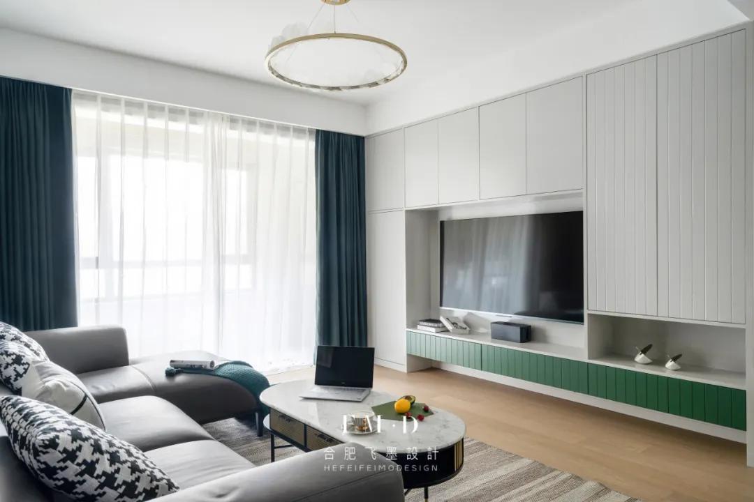 电视墙省钱又高级的设计,这才是简单实用的电视墙设计