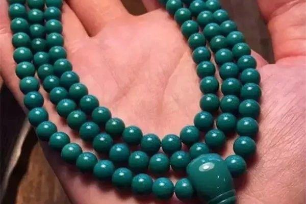 优化方法之油泡绿松石,优化绿松石泡油前后对比