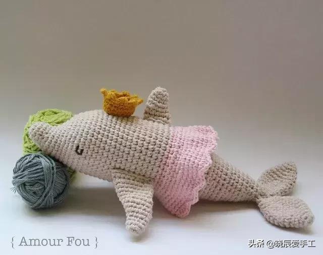 公主玩偶超可爱,海豚小玩偶图解视频