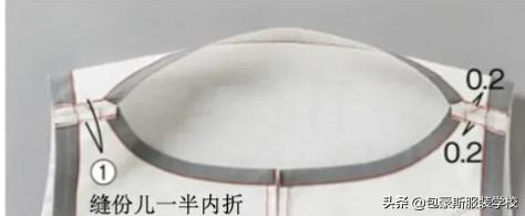 前后双面系带围裙效果附图纸,美观围裙的样式