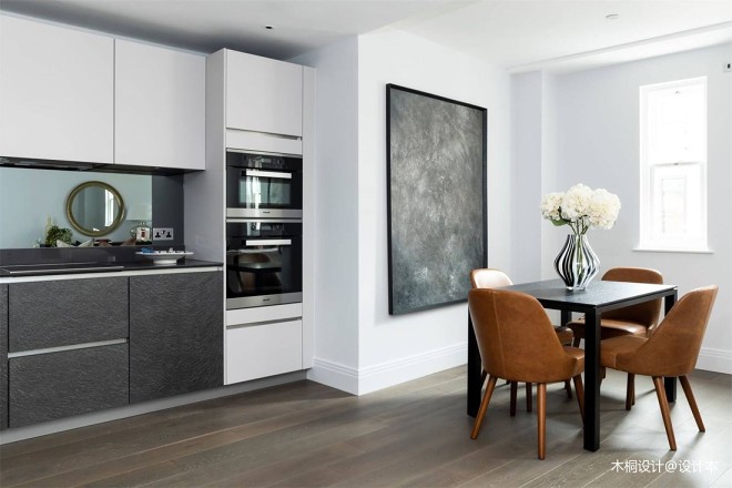 现代轻奢开放式厨房餐厅客厅,开放式餐厅客厅设计轻奢