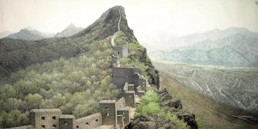 他不是美协会员,也从未参加过美展,作品却越来越引人注目