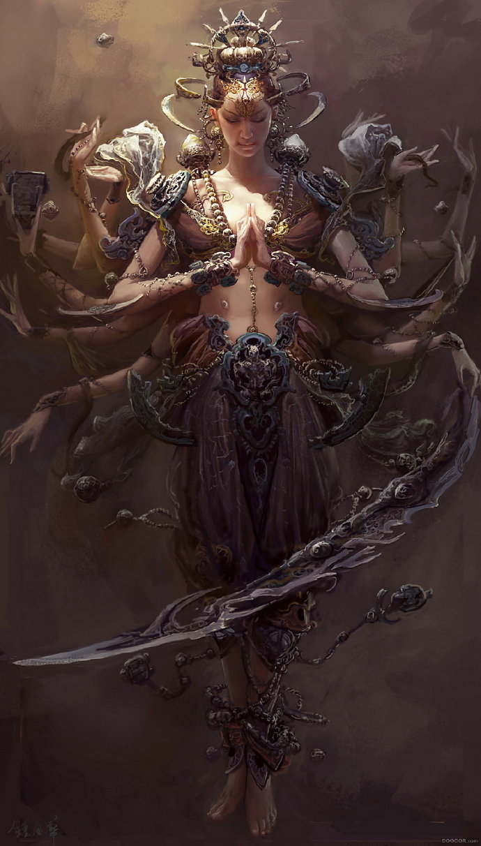 游戏插画绘画全过程,游戏插画师优秀作品集