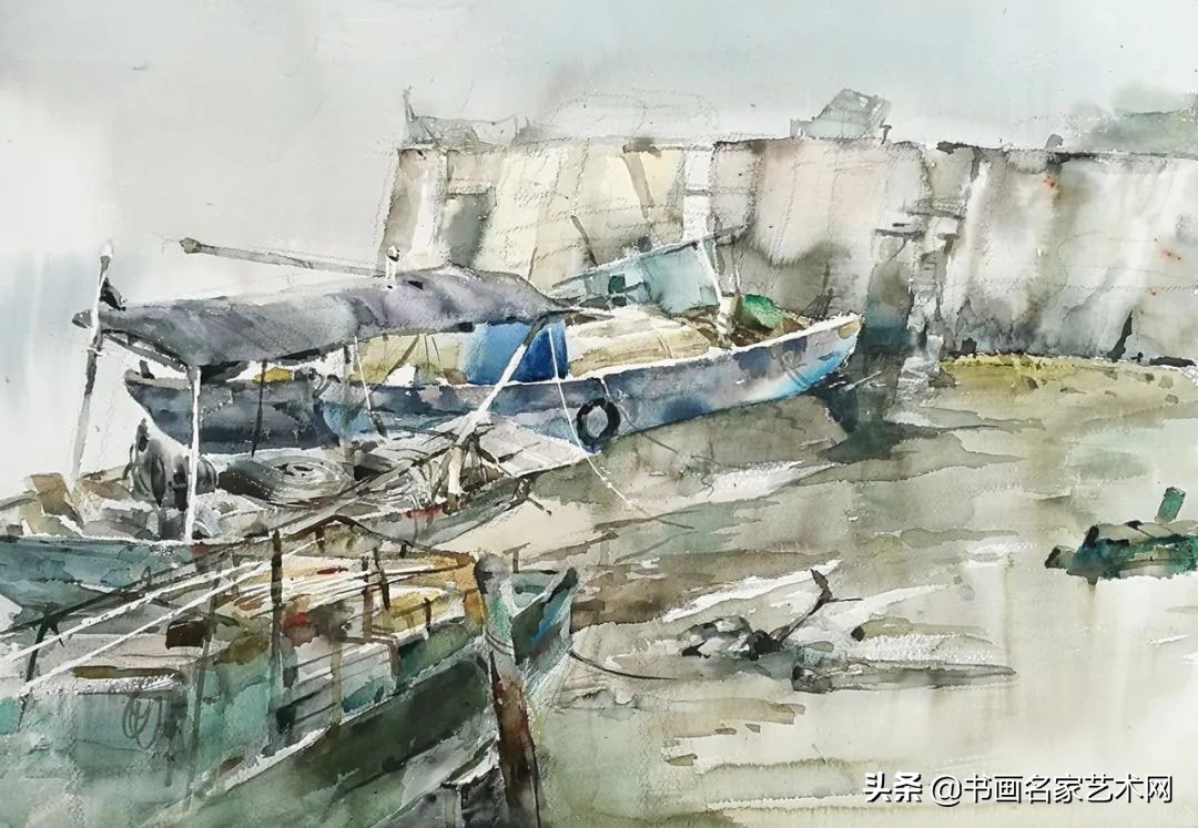 中国张虹,中国艺术水彩画