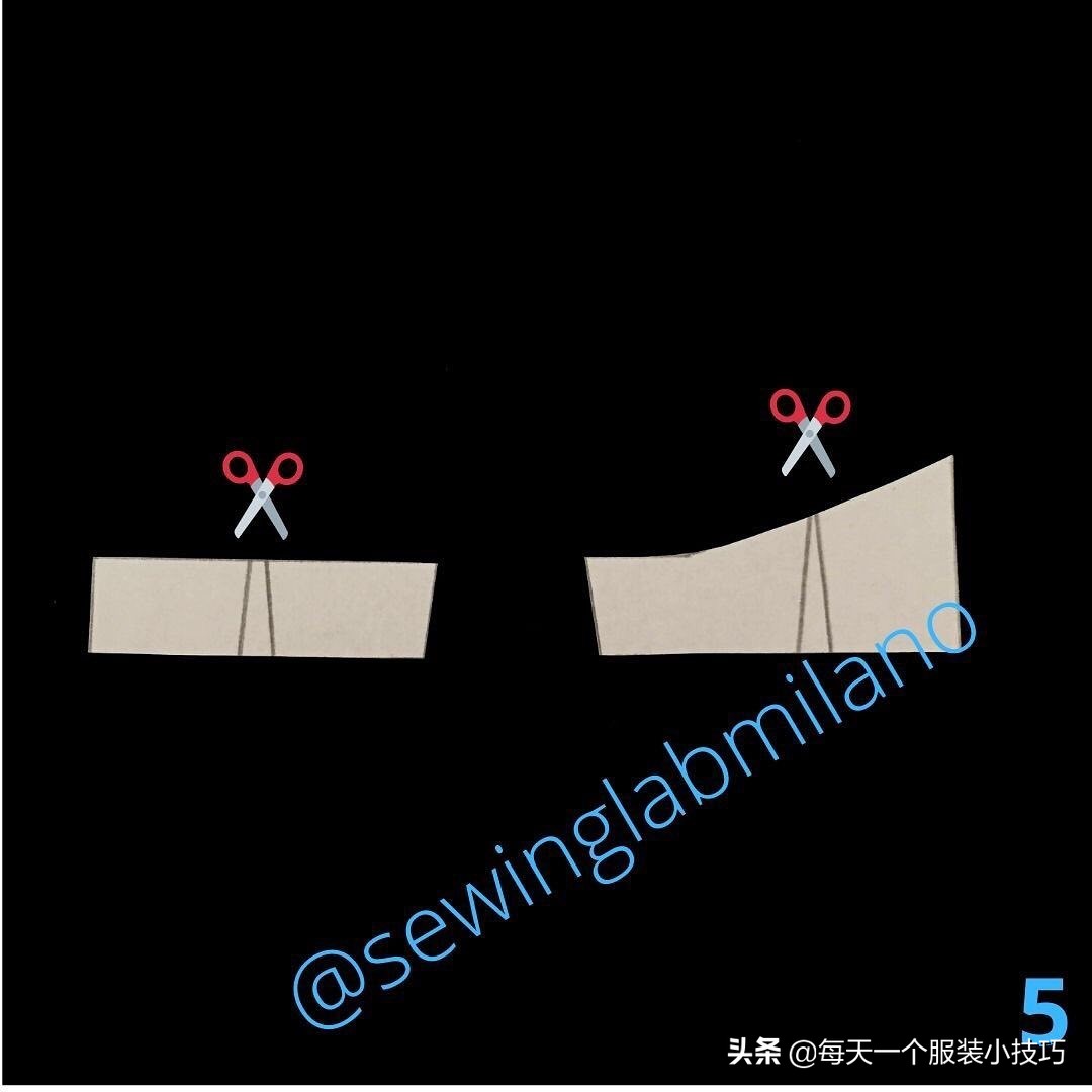 交叉v领连衣裙纸样,一字领紧身连衣裙