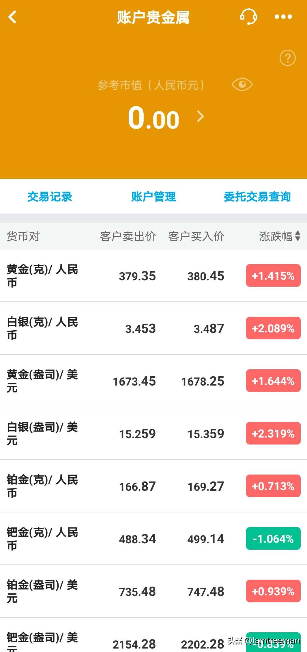 理财零基础入门教学,手机理财贵金属操作流程