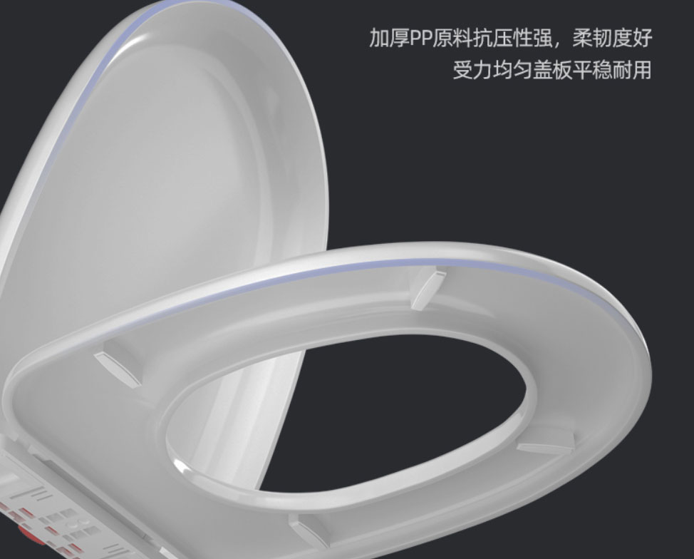 缓降缓冲通用马桶盖,随时可以更换的马桶盖