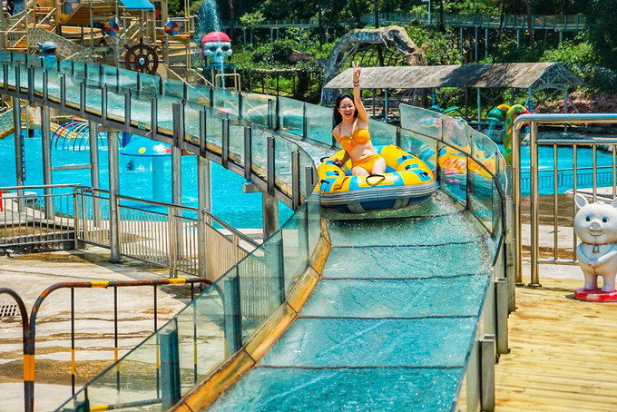 清远三个漂流峡谷,清远古龙峡漂流网红打卡景点