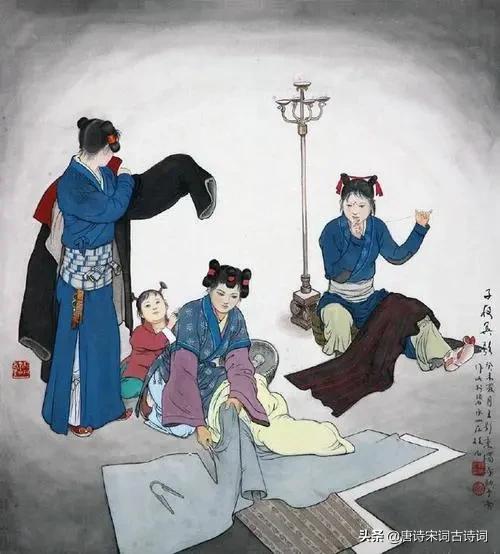 子夜吴歌其一,子夜吴歌一年级