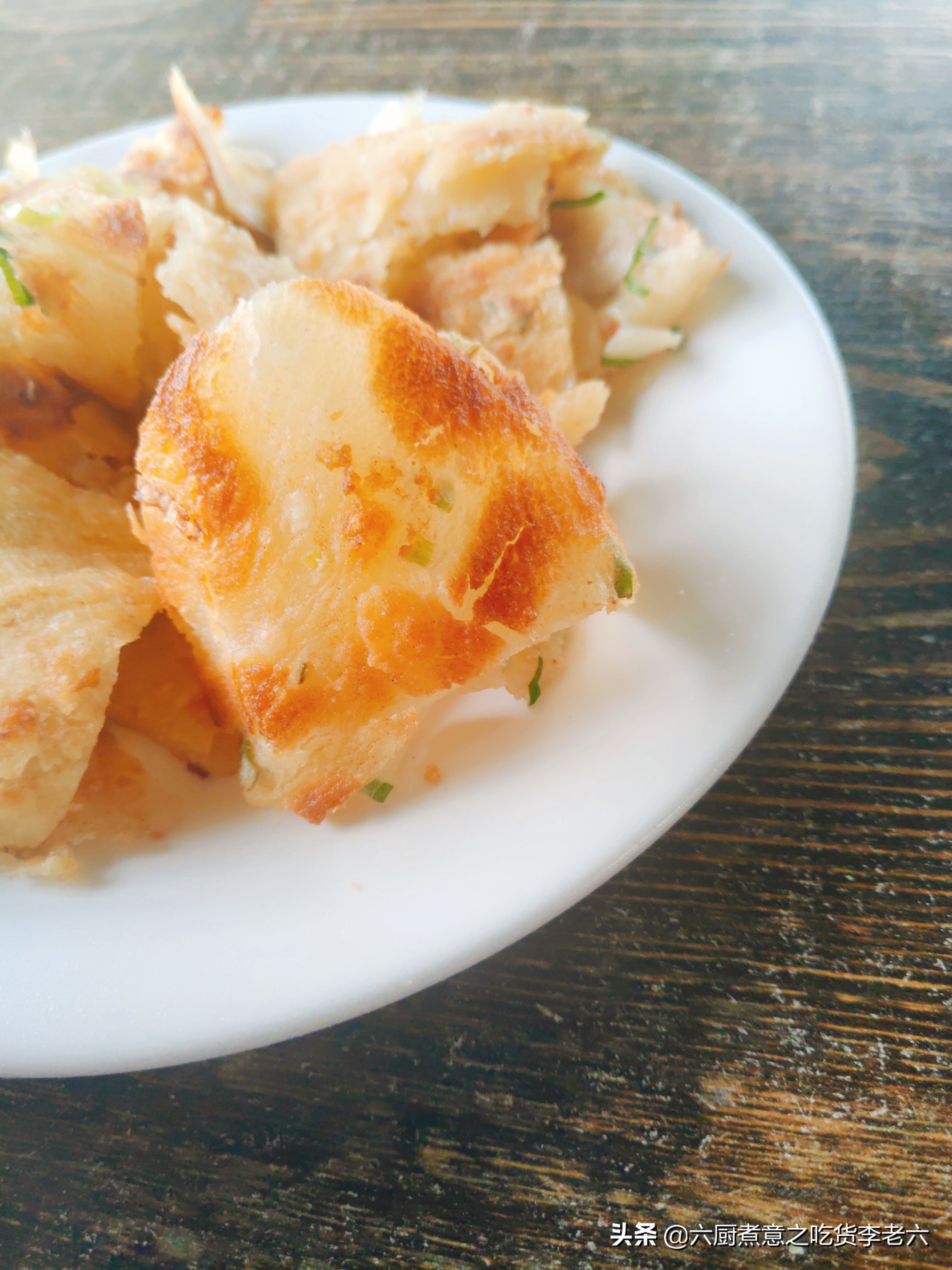 羊汤配馍,羊汤加油饼