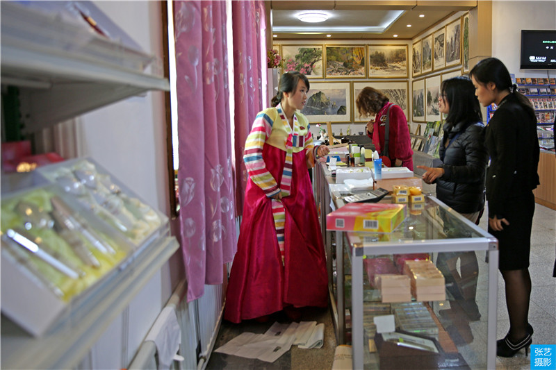 朝鲜首都平壤的商店,朝鲜提供外国人消费的商场