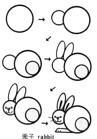 儿童画画教程3-6岁简笔画房子男孩,儿童画画教程3-6岁简笔画海底世界