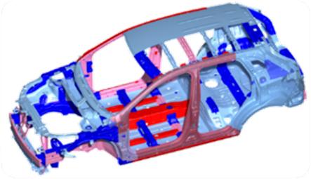 高端车都用全铝车身,钢铝混合车身车型