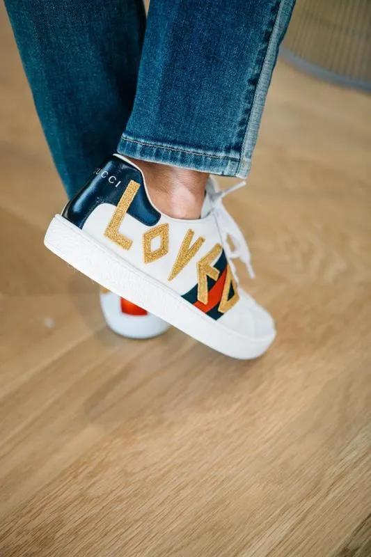 古驰经典款小白鞋怎么穿,gucci经典乐福鞋穿搭