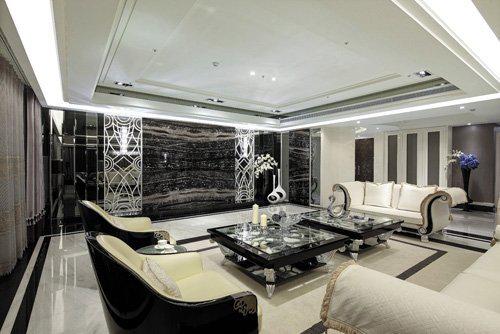 黑白灰石材,黑色石材和白色石材