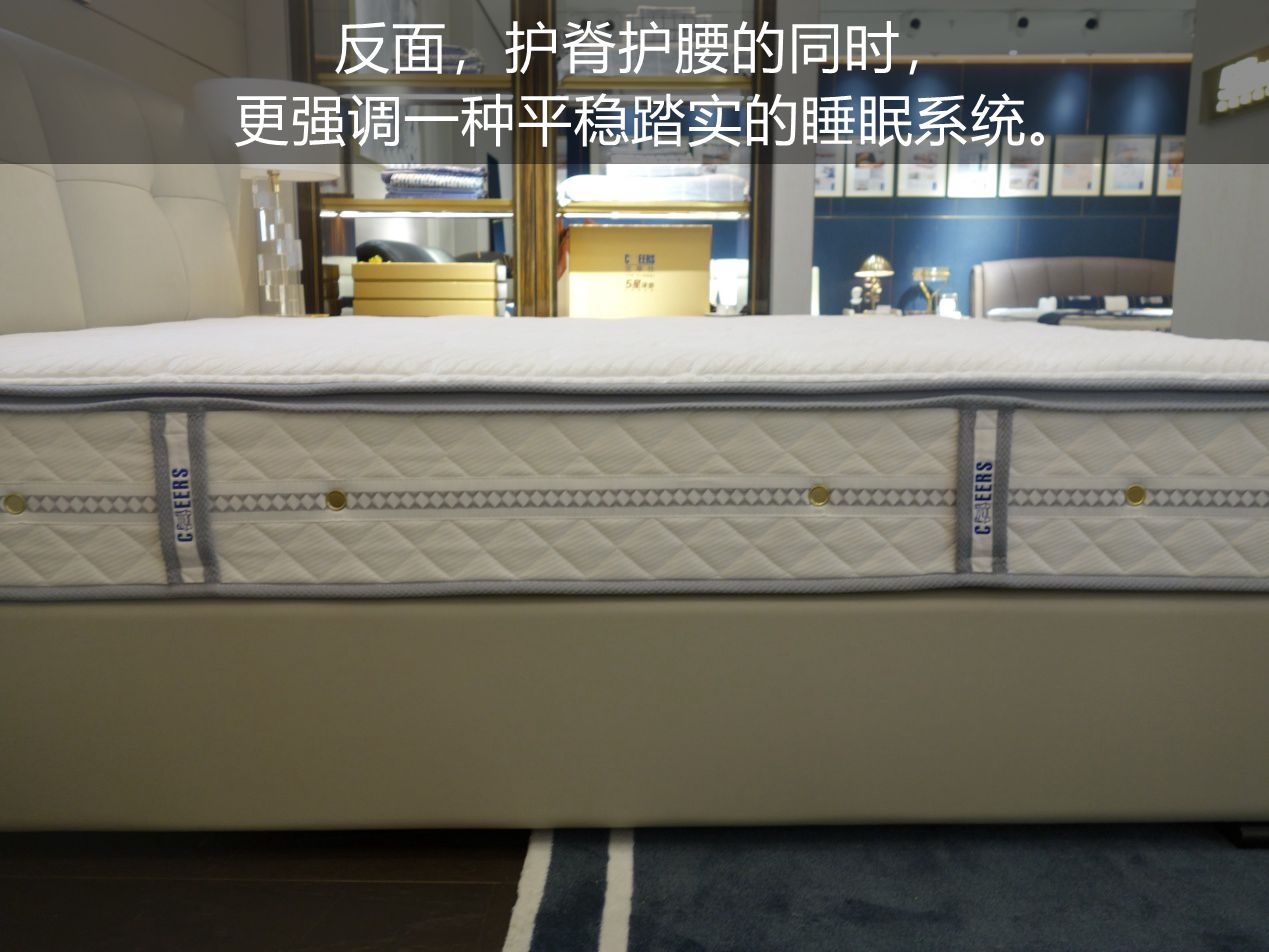 芝华仕5星床垫棕垫拆解测评,芝华仕5星床垫图标