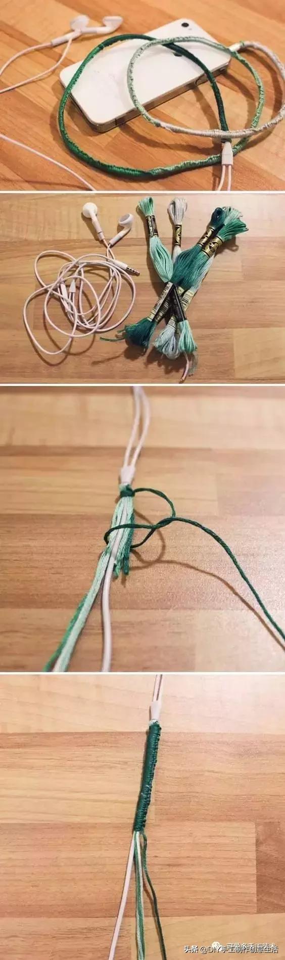 耳塞线跟充电线怎么接,耳机充电线收纳小妙招