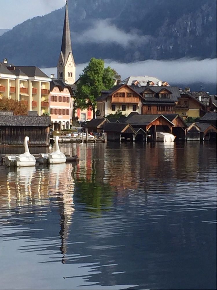 瑞士最美湖畔小镇,奥地利里最美的小镇