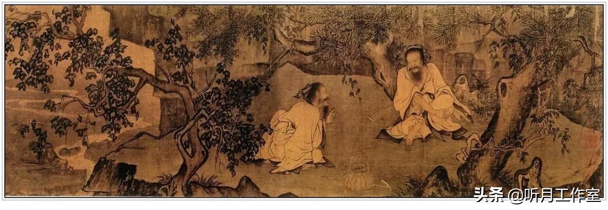 宋代画家李唐的画,南宋绘画四大家人物画