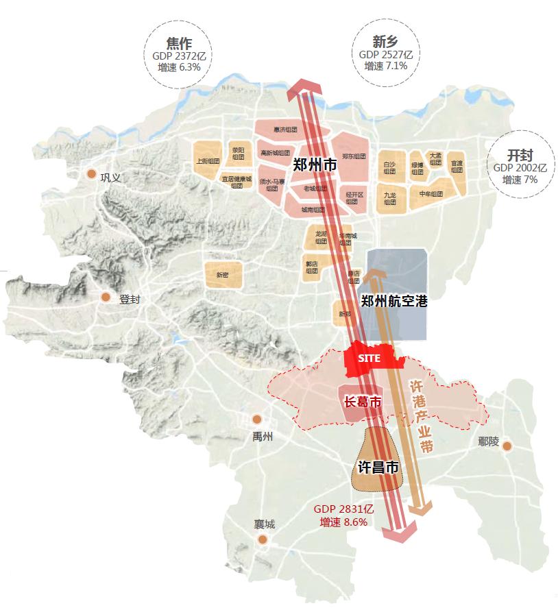 郑州长葛市发展,长葛在郑州都市圈