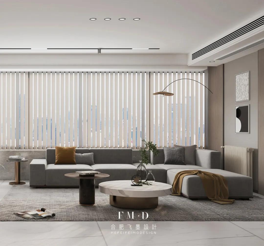 沙发不靠墙的简单装修风格效果,沙发不靠墙的客厅该怎样设计好看