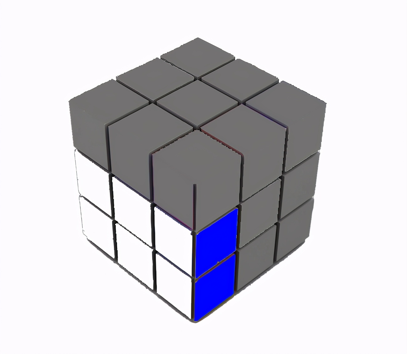 三阶魔方桥式和cfop选择哪个,桥式解法还原三阶魔方公式图