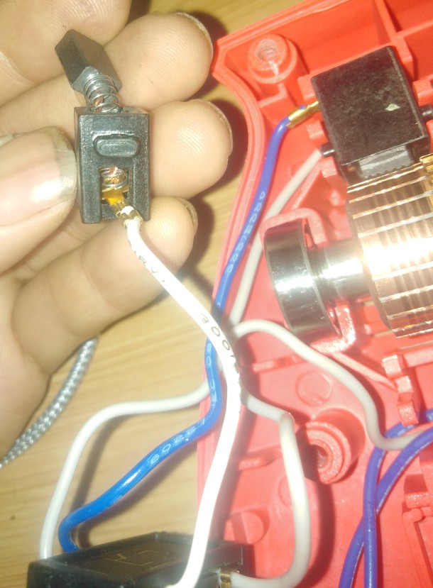 手电钻内部构造,手电钻的各组成部分图片