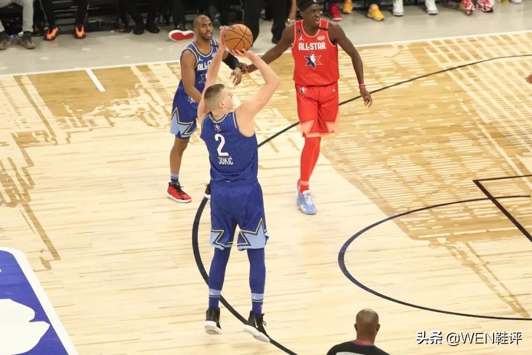 nba全明星球员上脚球鞋,nba2019全明星球鞋上脚
