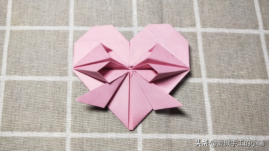 折纸手工8-10岁简单折纸蝴蝶结,折纸手工8-10岁小卡纸蝴蝶结