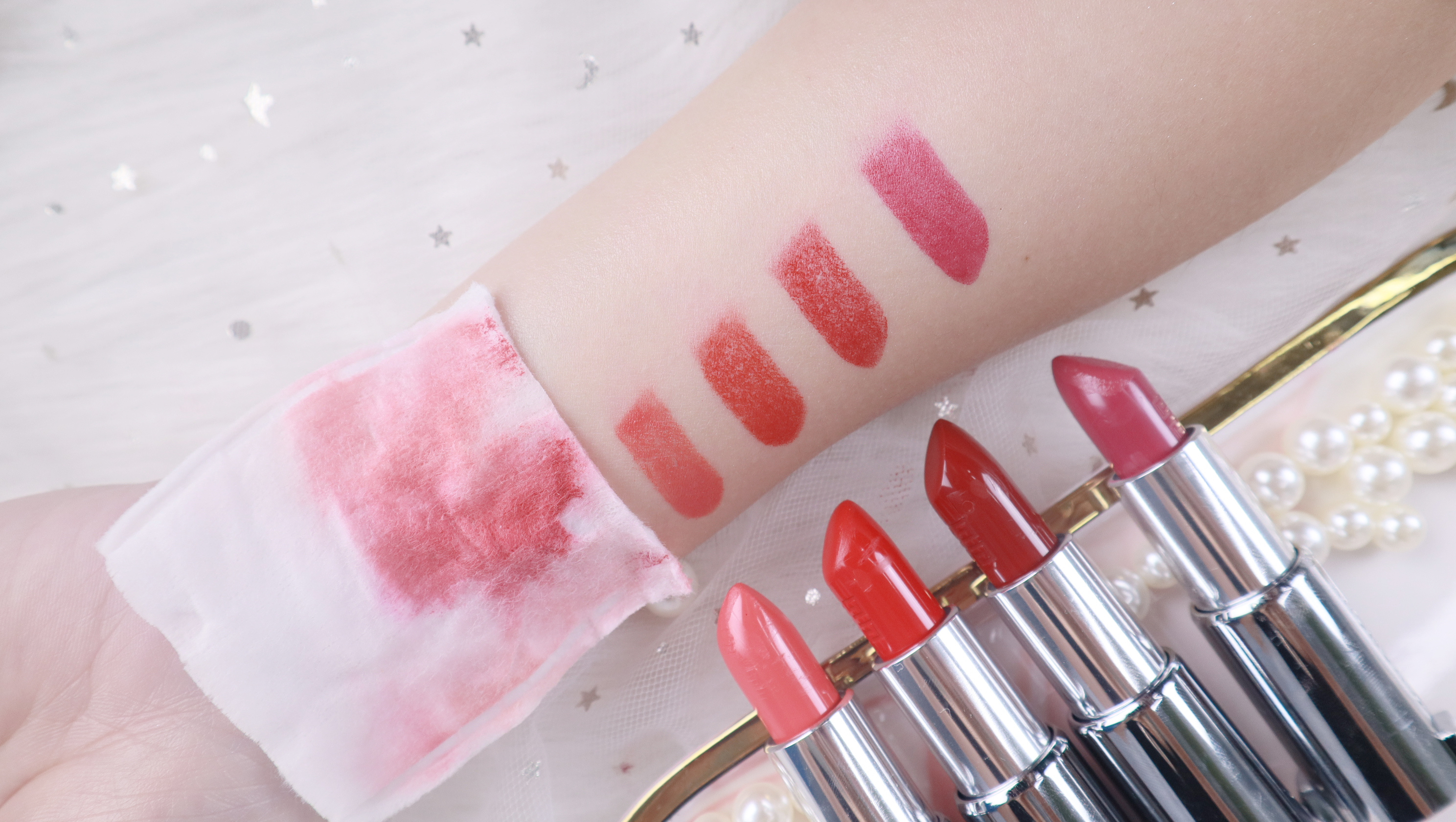 小羊皮哪个色号适合素颜,小羊皮四支装试色