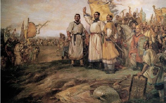 三国导火索黄巾之乱,全面战争三国黄巾军破局