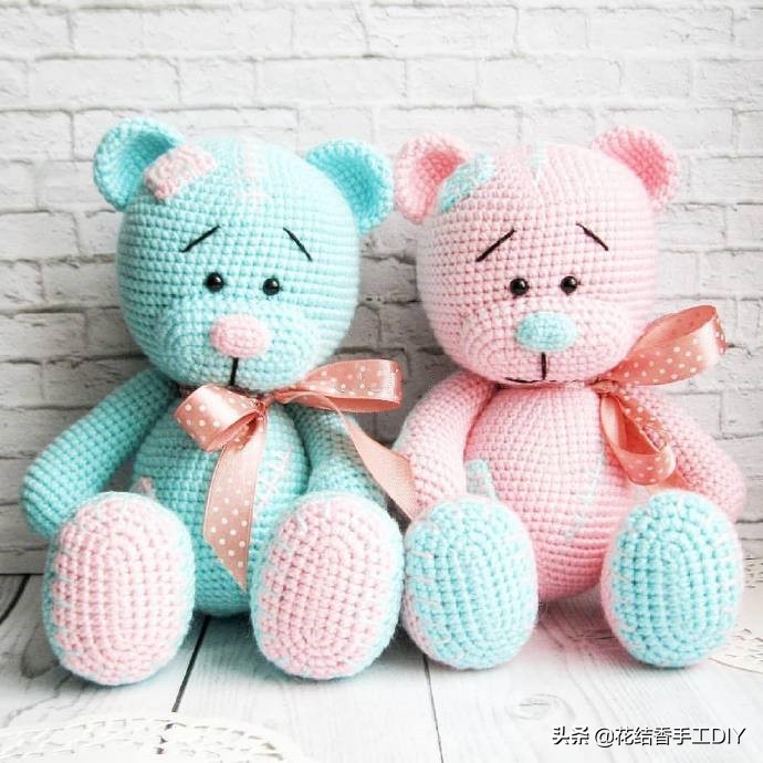 最简单的毛线玩偶钩织,简单好看的毛线钩织玩偶