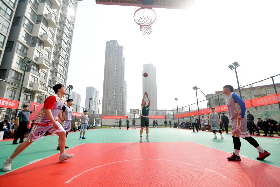“正弘杯”2021郑州市业余篮球邀请赛正式开幕