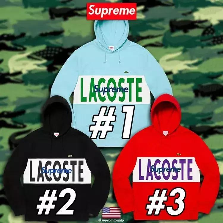 supremelacoste联名包,supreme联名bbr卫衣