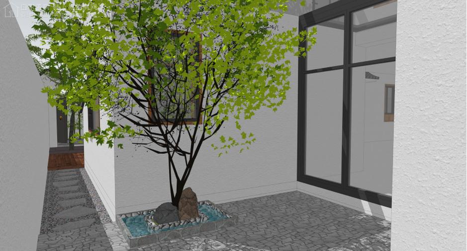 两边是邻居墙如何采光,房屋间距小如何解决采光问题