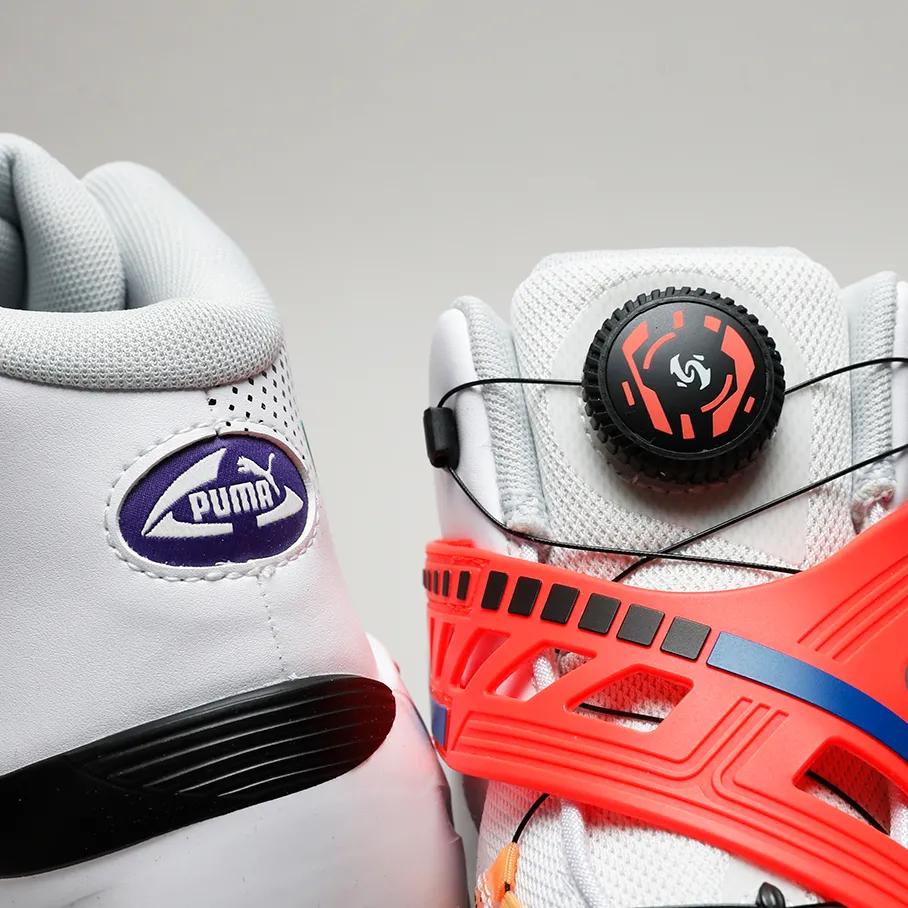 快传开箱篮球鞋,puma篮球鞋clyderider