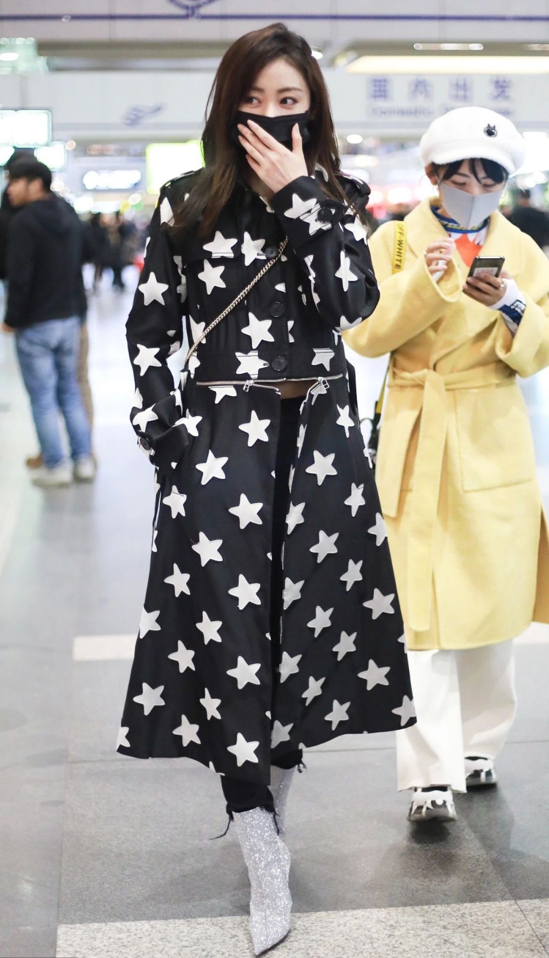 机场女王杨幂,机场女王戚薇杨幂