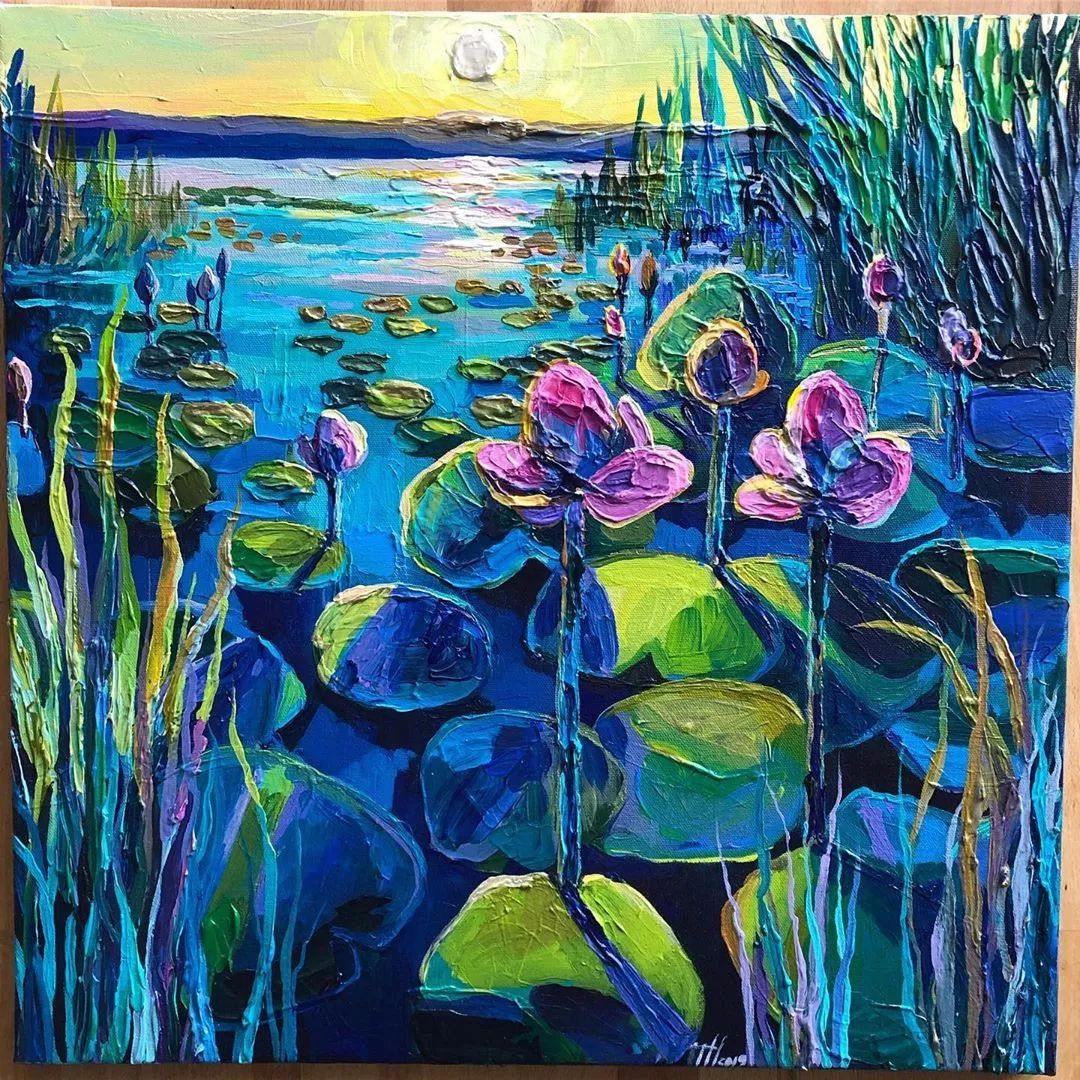 巨幅油画抽象零基础怎样画,油画基础知识油画风景应该怎么画