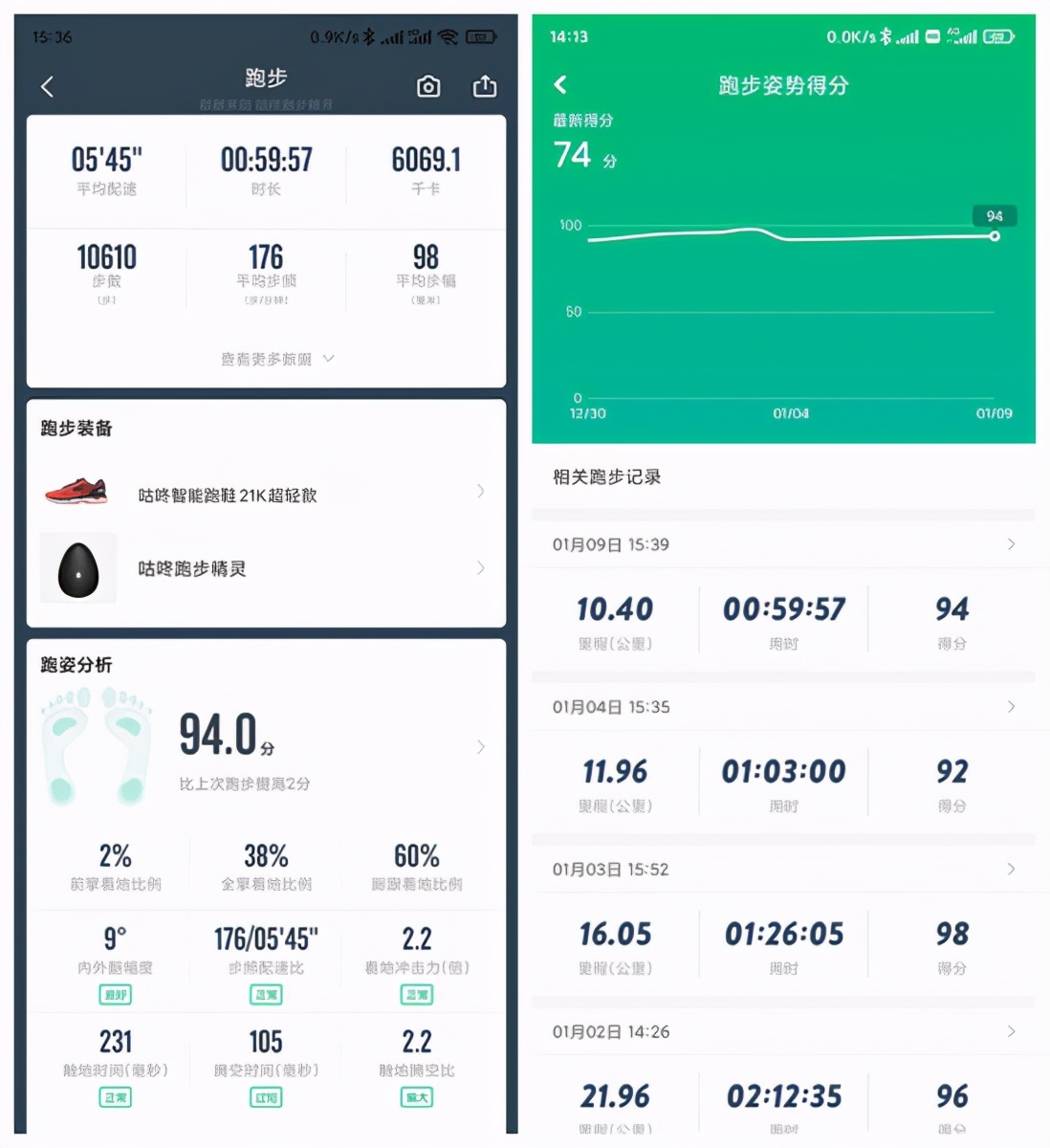 咕咚运动跑鞋,咕咚智能跑鞋21km