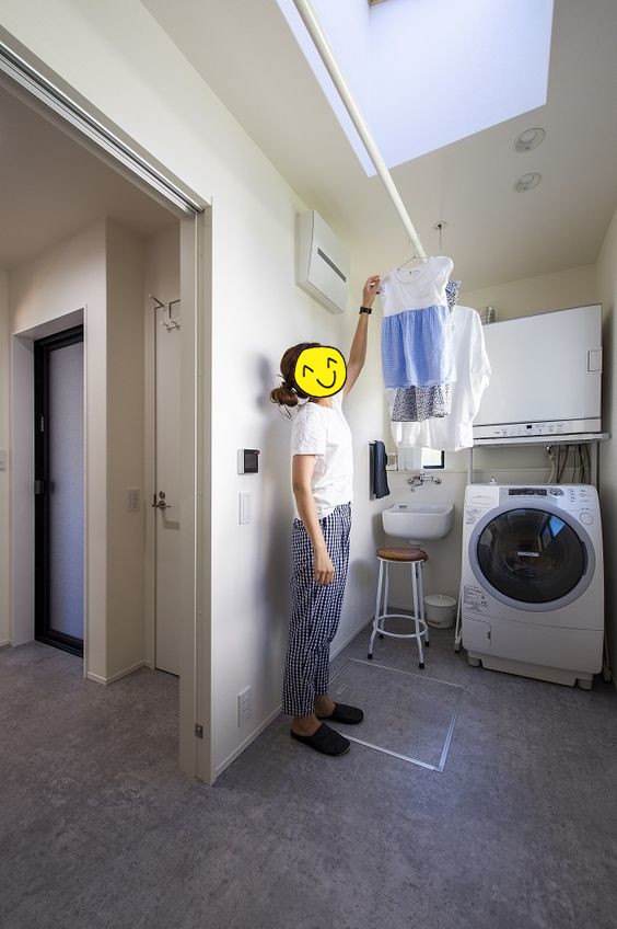 洗衣房怎么做到实用又高级,日本洗衣房
