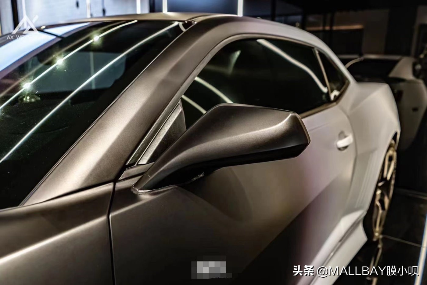 改色科迈罗,科迈罗改色变黑