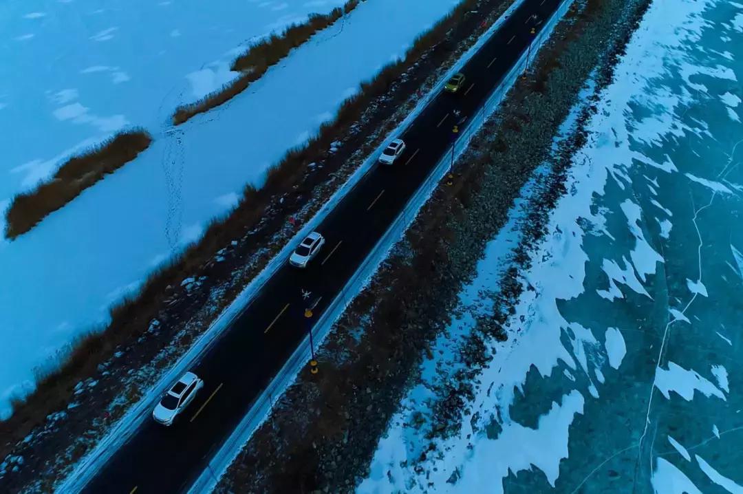 东风本田冰雪远征车队集结松发集团度假宾馆，冰上篝火不夜天！