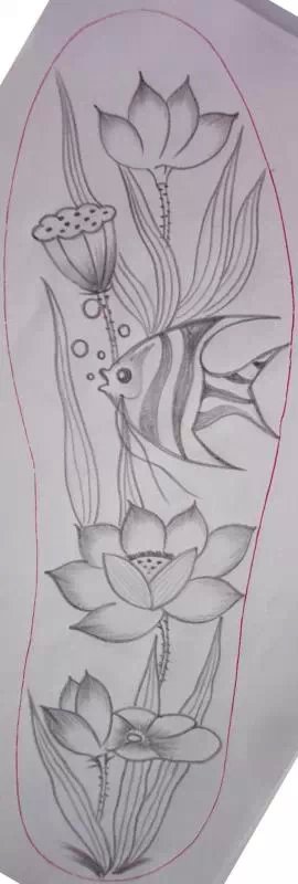 好看刺绣鞋垫花样图案大全,手工刺绣鞋垫花样初学者